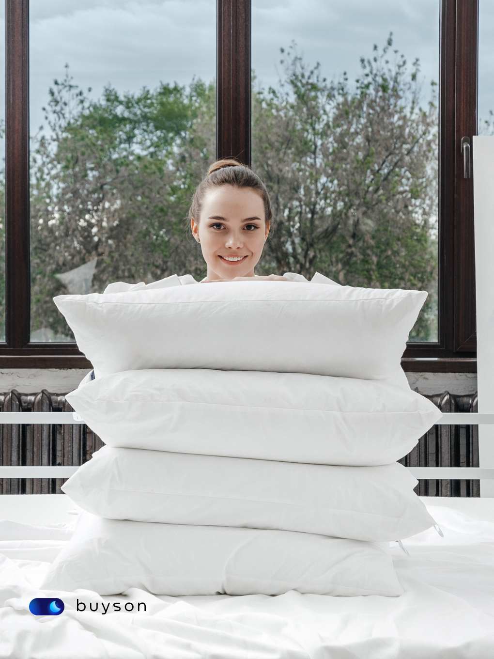 Подушка ортопедическая buyson BuyEasy 50х70 см 50 x 70 см 1 шт. - фото 10