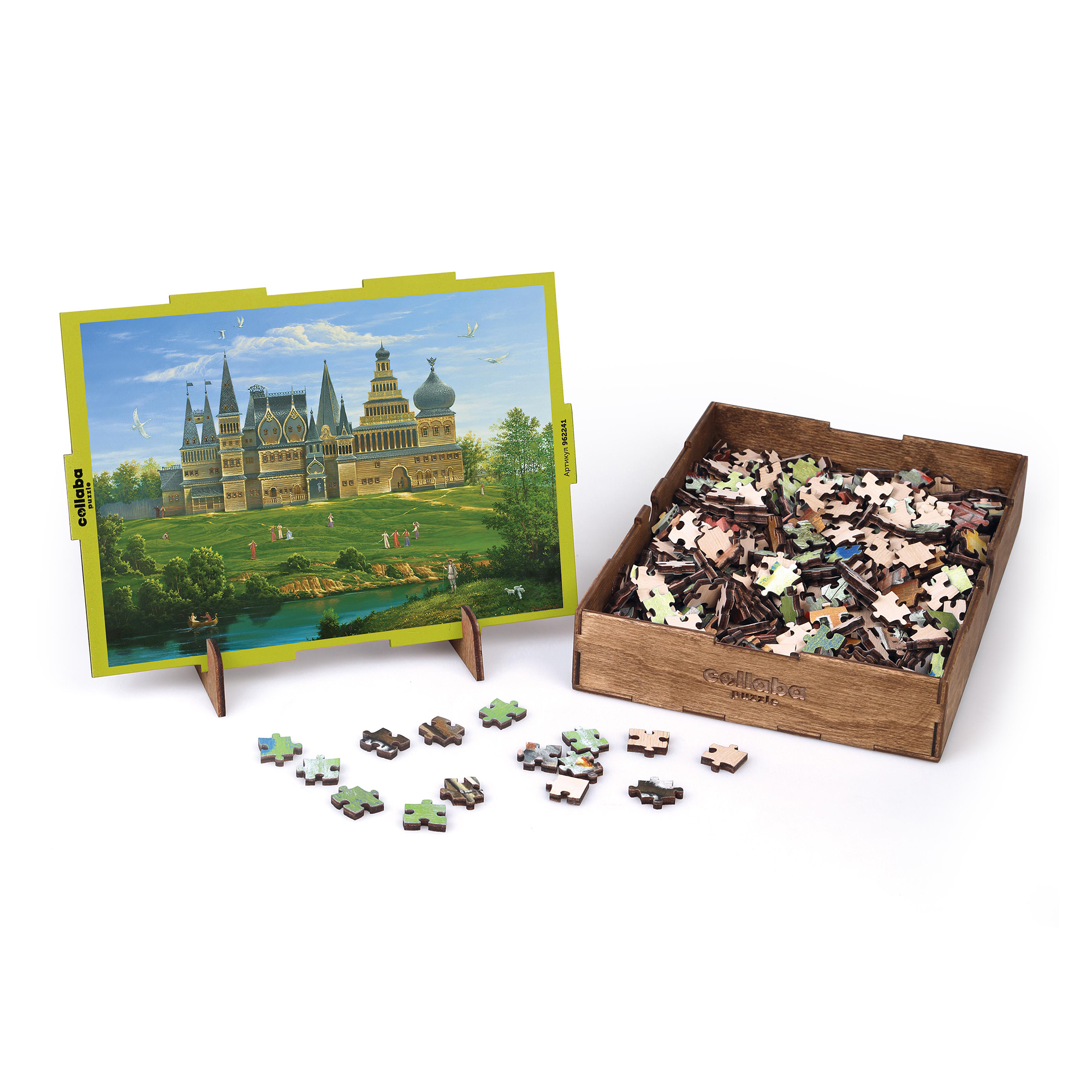 Пазл Collaba puzzle Коломенский дворец деревянный - фото 10