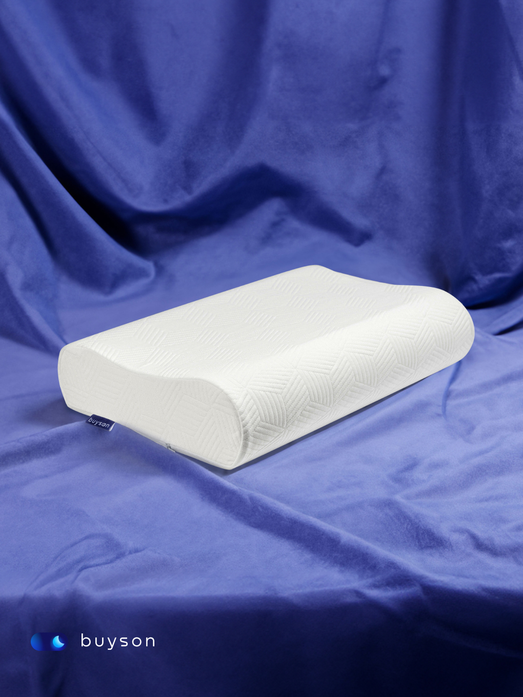 Подушка ортопедическая buyson BuyLive с эффектом памяти 40 x 60 см - фото 14