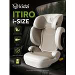 Автокресло Kidzi Itiro i-SIZE от 3.5 до 12 лет Isofix 2/3 (15-36 кг) бежевый