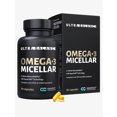 Омега-3 Мицеллярная UltraBalance 90 капсул