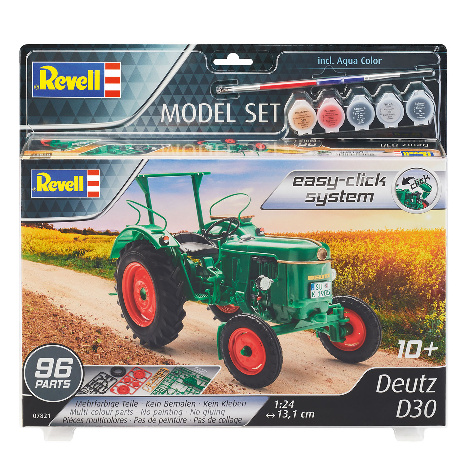 Сборная модель Revell Трактор Deutz D30 67821 - фото 2