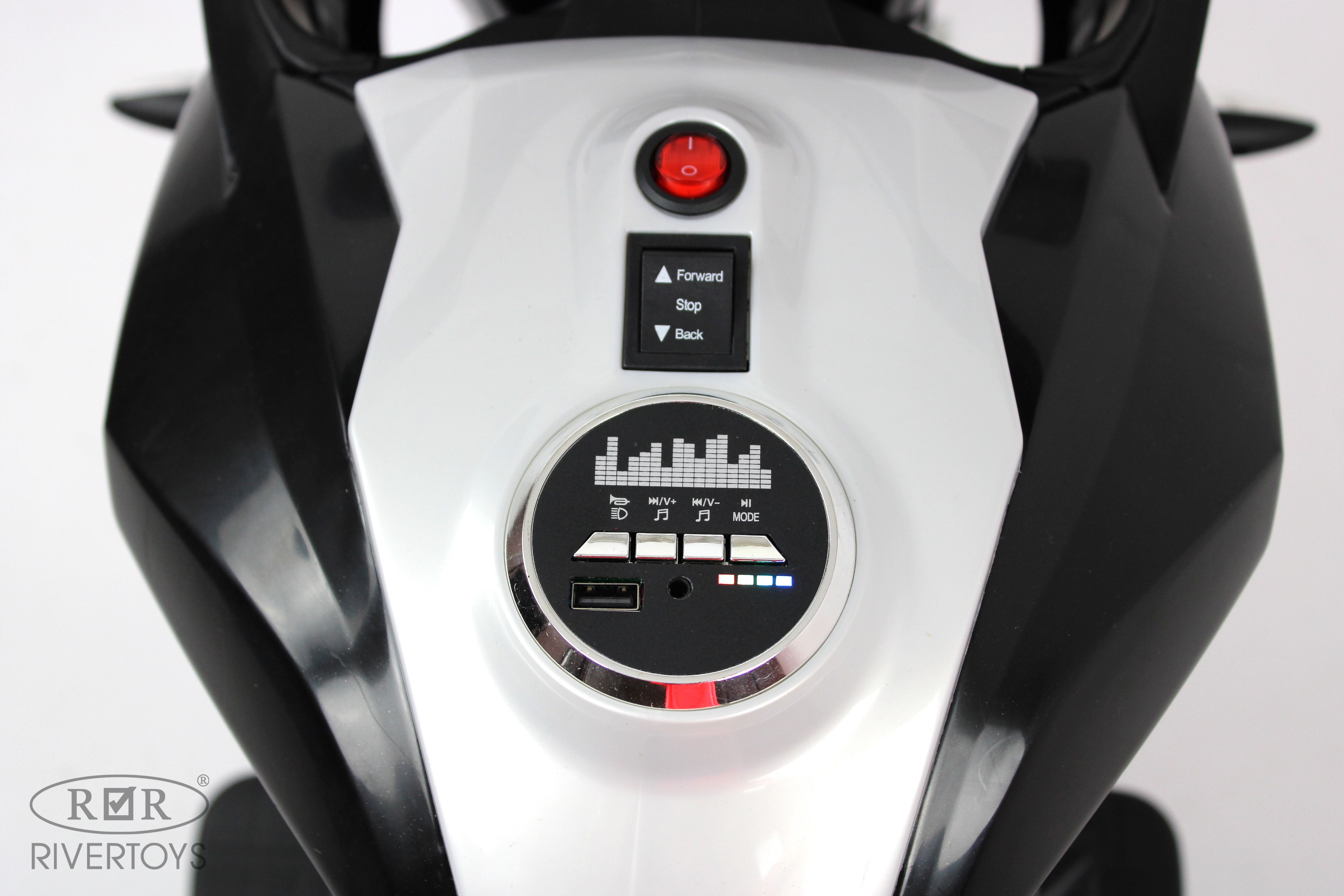 Электромобиль RIVERTOYS Z333ZZ-BLACK - фото 18