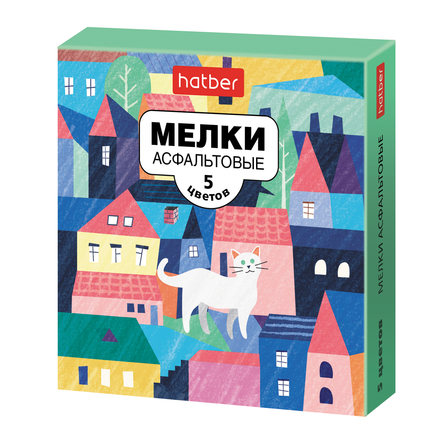 Мел сухой Hatber 5 шт. - фото 1
