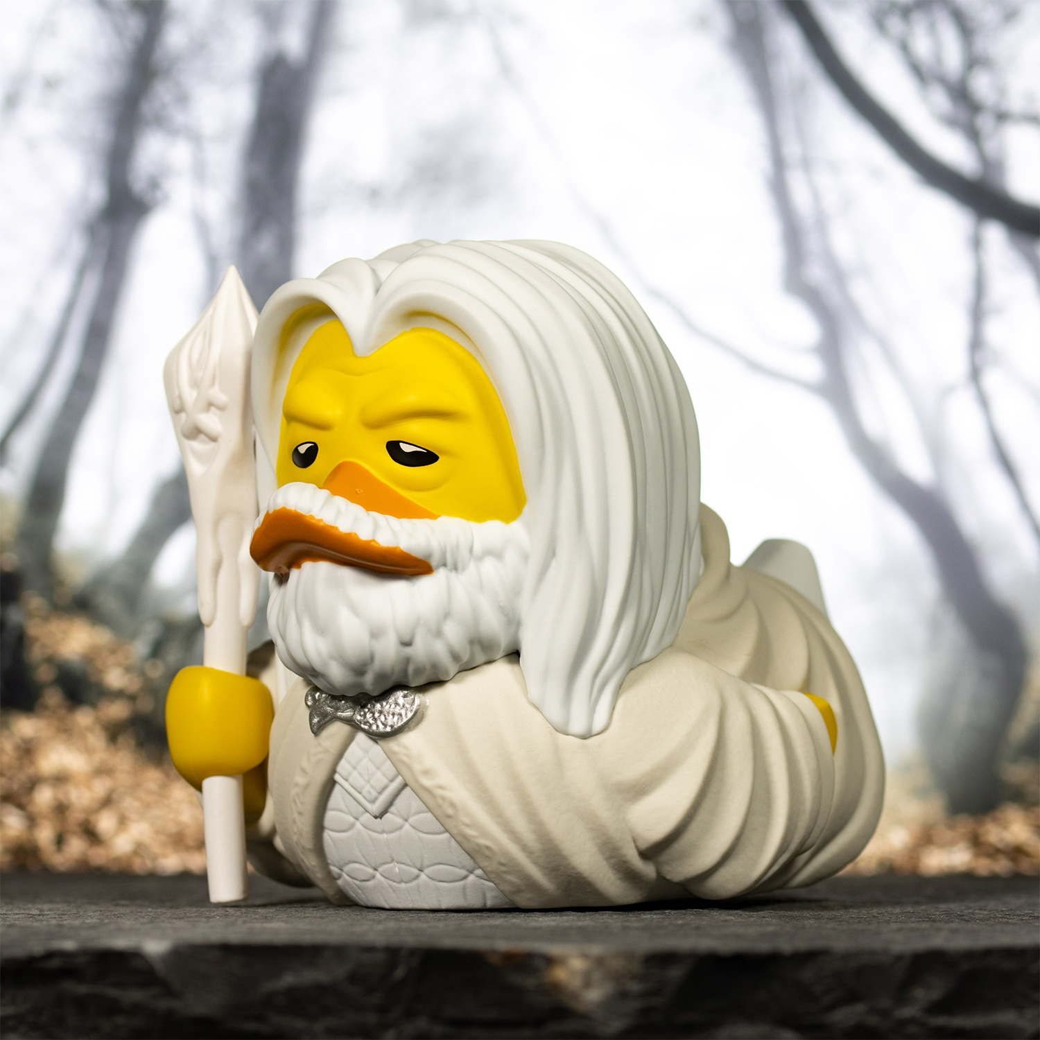 Фигурка The Lord of the Rings Утка Tubbz Гендальф Белый - фото 5