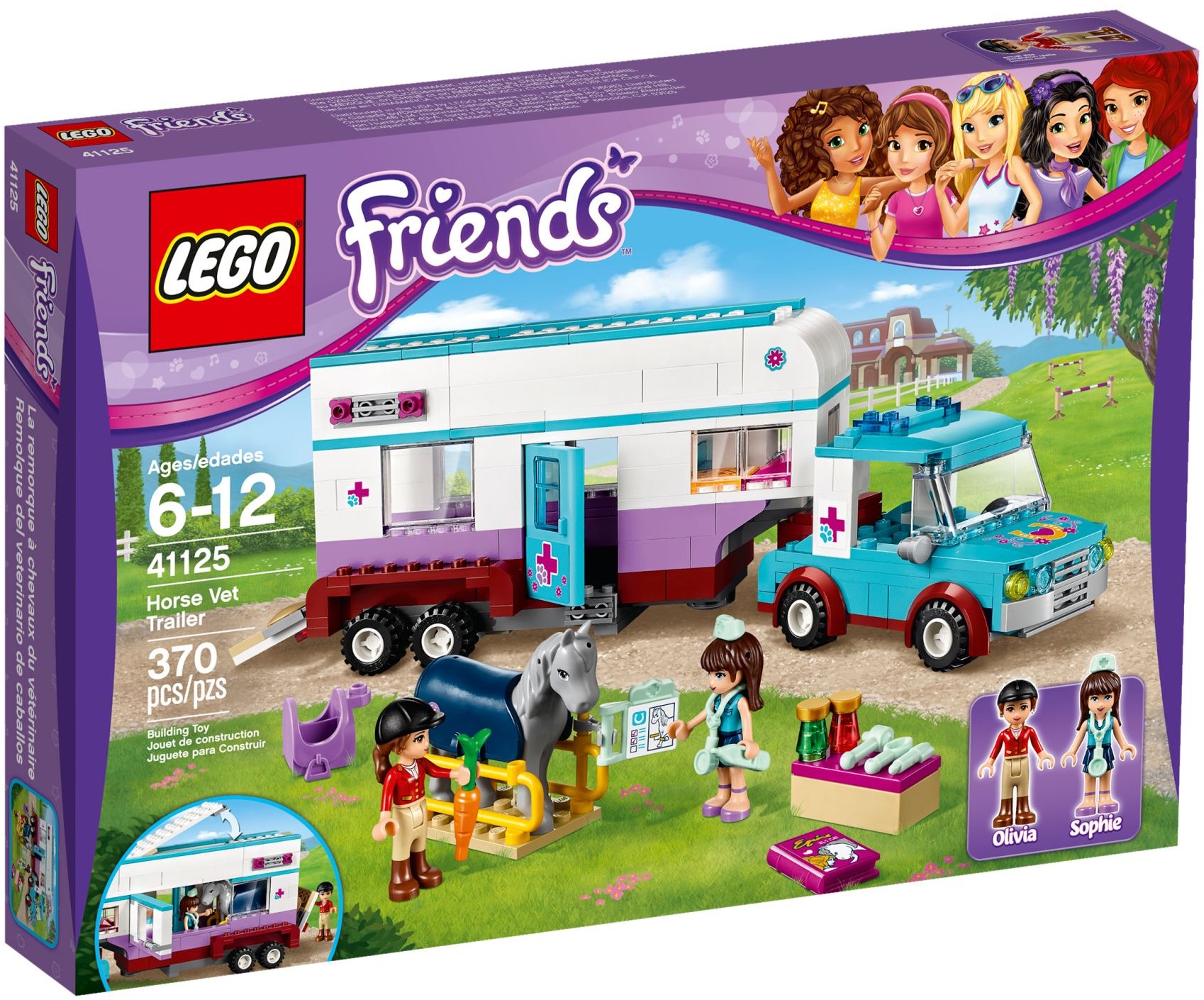 Конструктор LEGO Friends 41125 370 дет. - фото 1