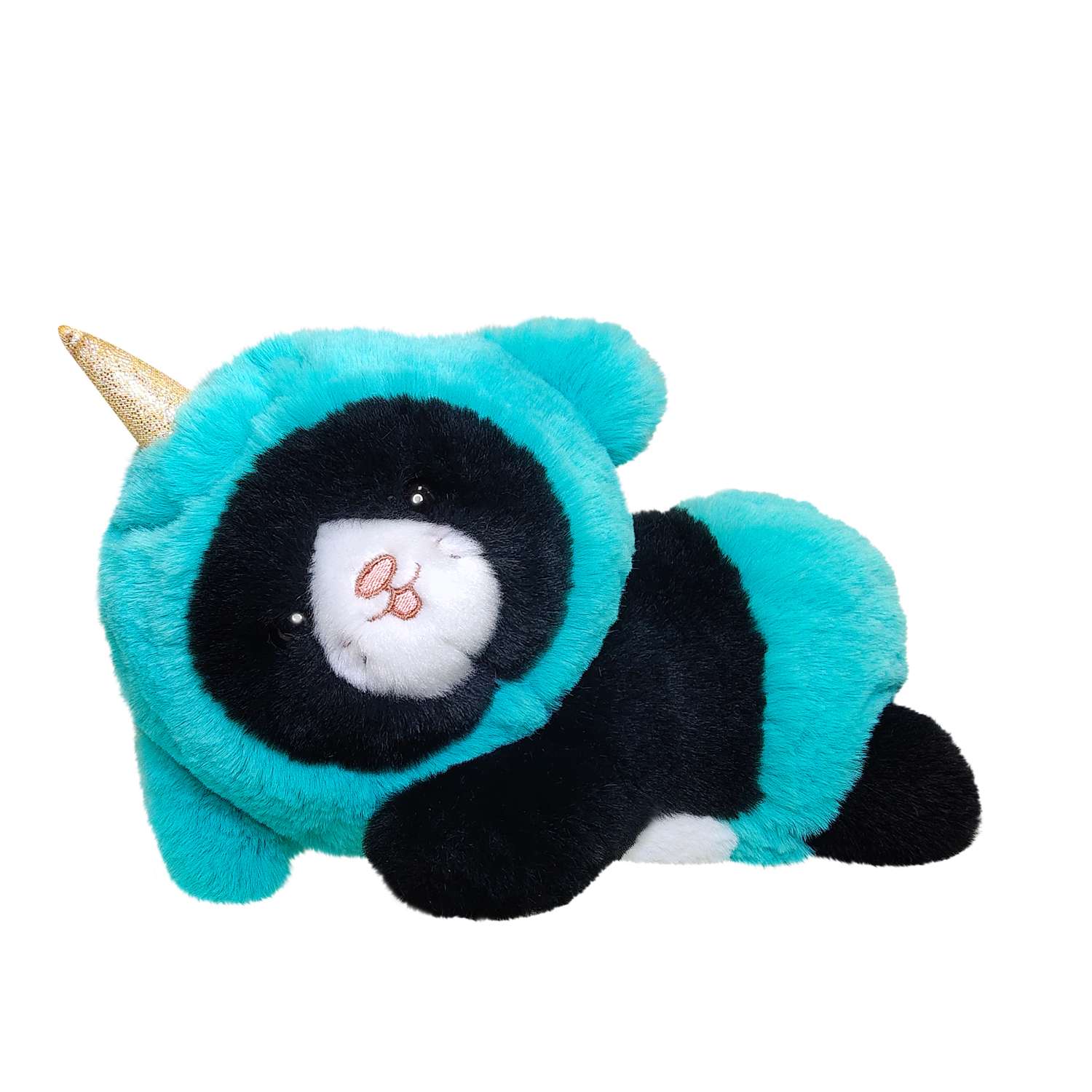 Игрушка мягкая Aurora Sleepy Babies Черный котёнок 240016C - фото 1