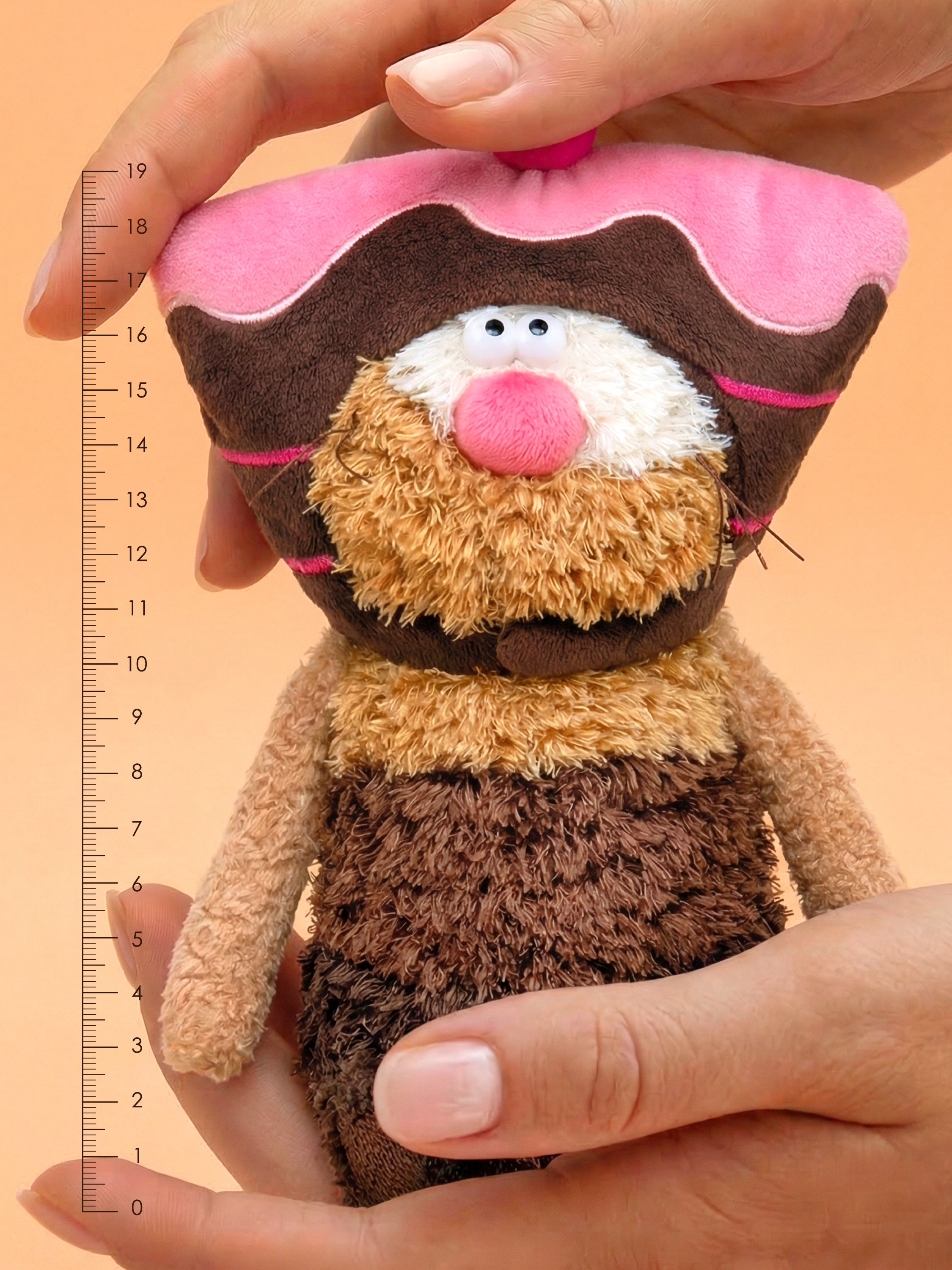 Мягкая игрушка BUDI BASA Кофейный Кот Фраппе - фото 4