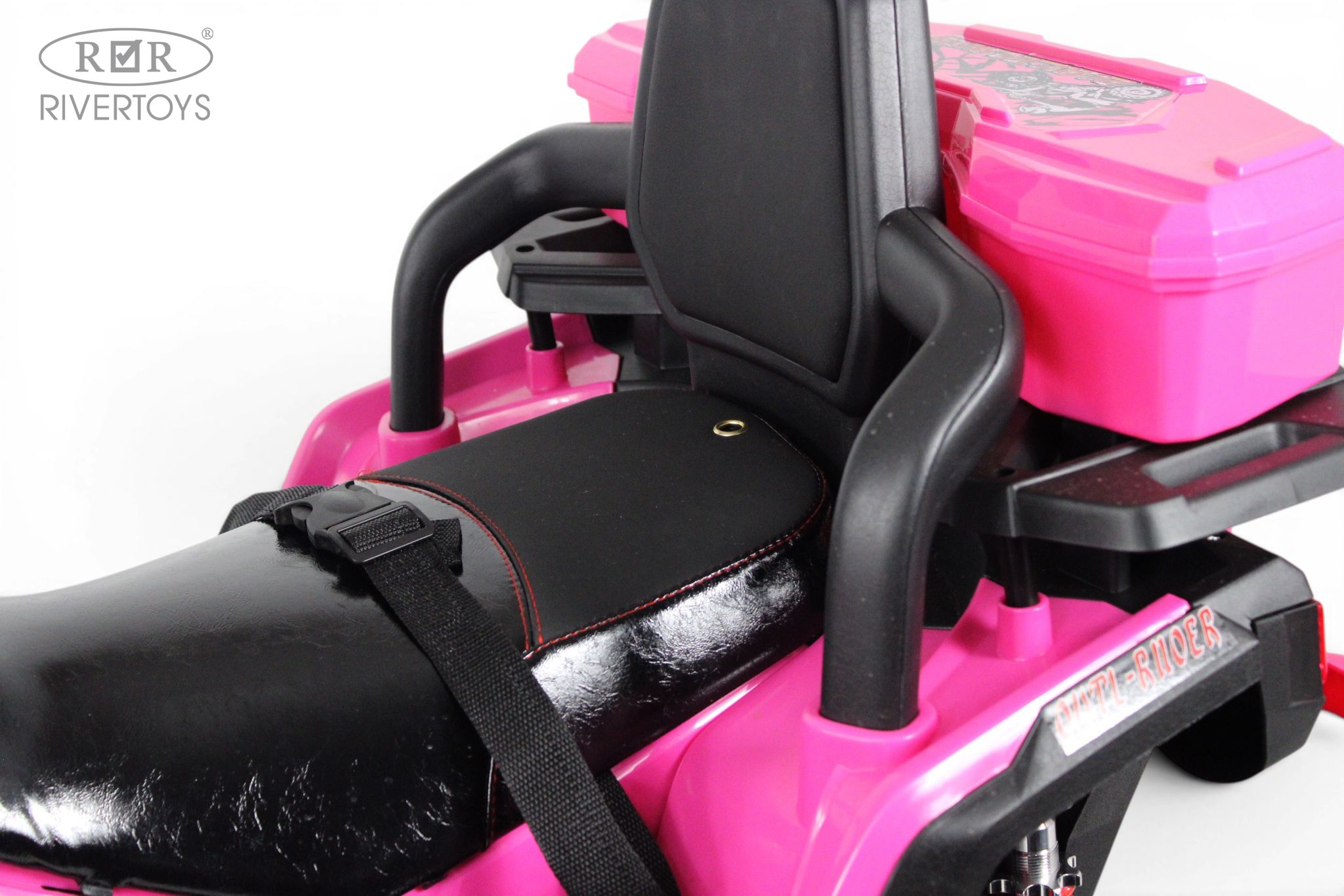 Электромобиль RIVERTOYS Z111ZZ-NEW-PINK С пультом ДУ - фото 21