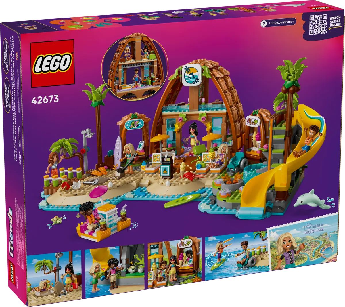 Конструктор LEGO Friends Пляжный курорт 1140 дет. - фото 8