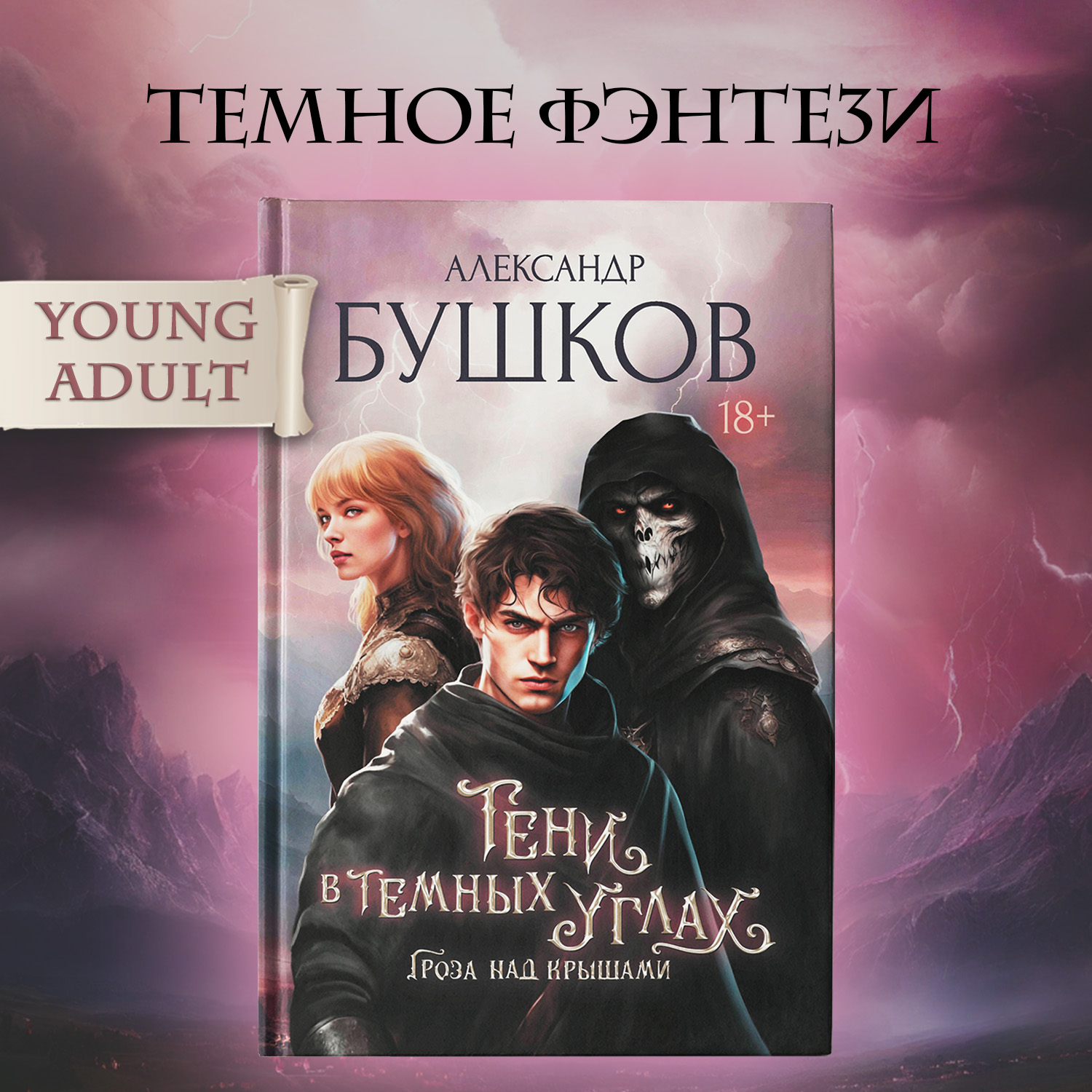 Книга Феникс Тени в темных углах Гроза над крышами Фэнтези Александра Бушков - фото 1