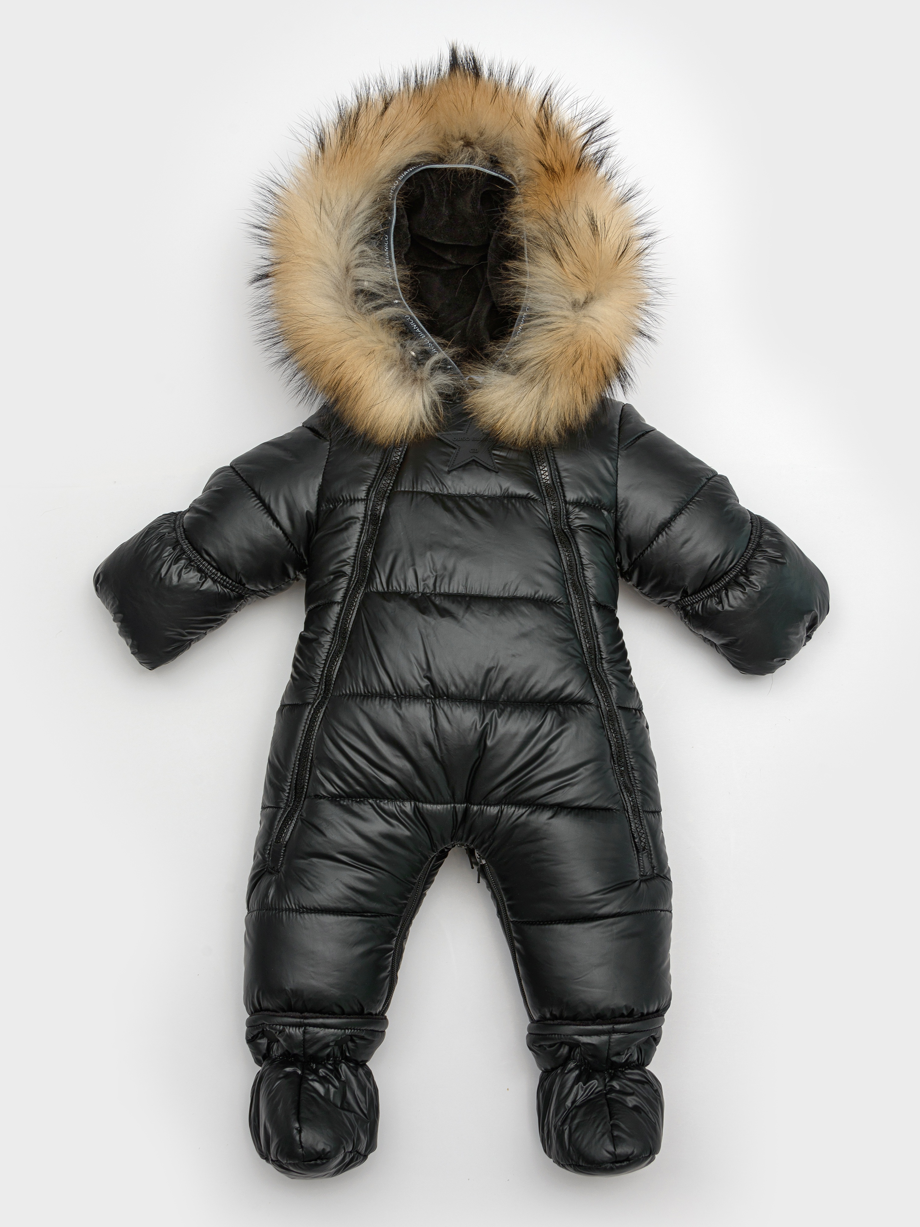 Комбинезон-транформер Orso Bianco OB10984-02_черный глянец - фото 1