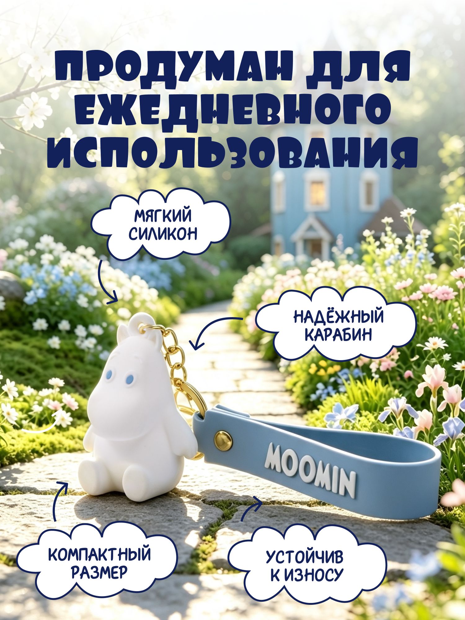 Брелок Moomin - фото 2