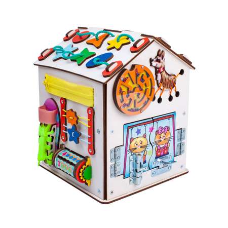 Игрушка Jolly Kids бизиборд Зверята