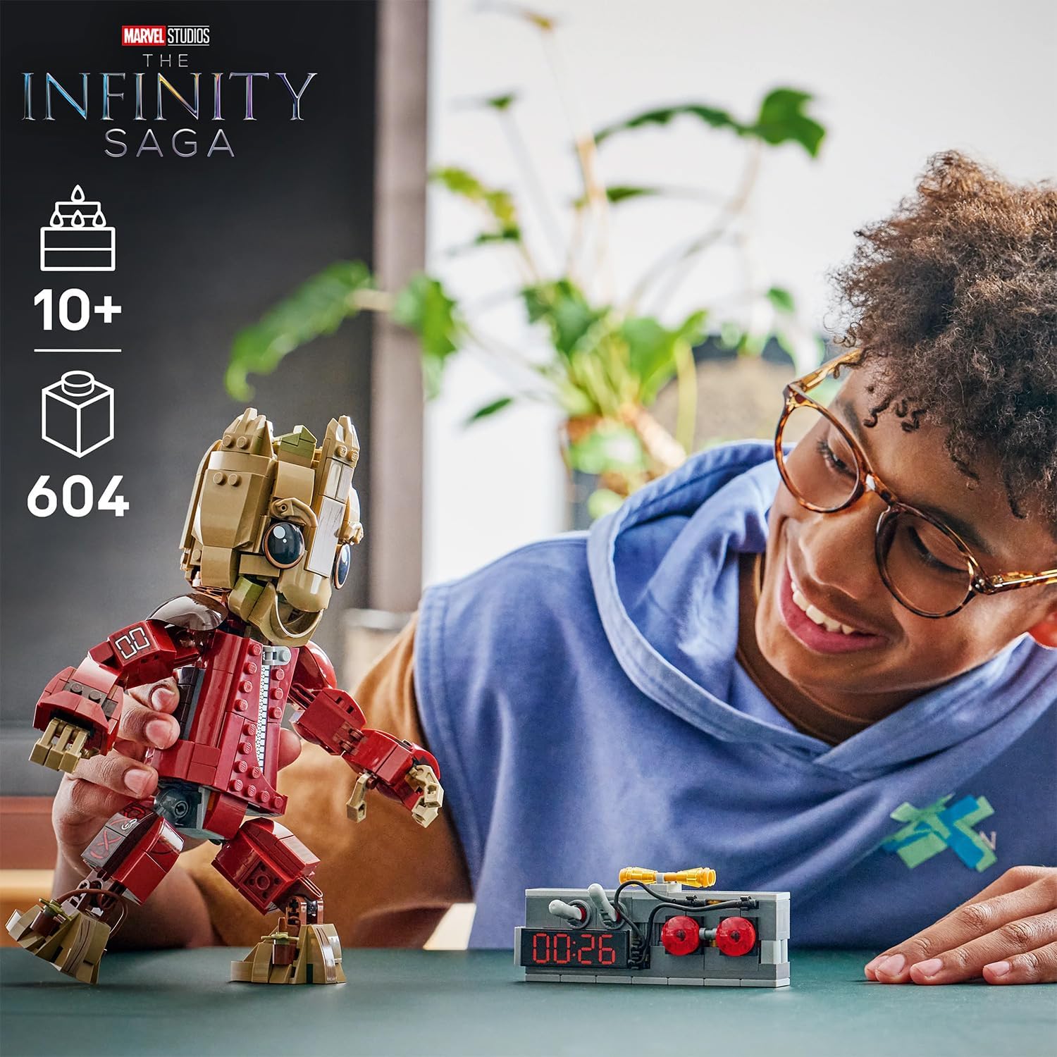 Конструктор LEGO Marvel Super Heroes Сборный Грут 604 дет. - фото 7