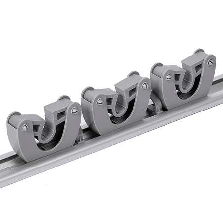 Держатель для швабр Hausmann HM-GM-0840 Mop Holder серый