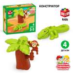 Конструктор Unicon Обезьяна и крокодил мягкий