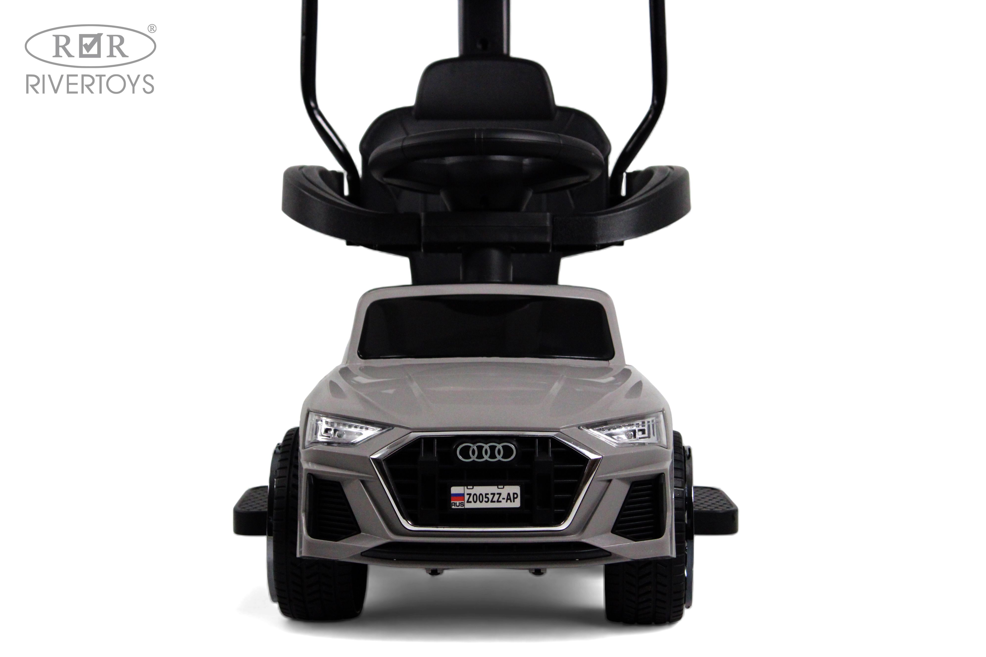 Каталка RIVERTOYS Z005ZZ-AP-GREY серый - фото 2