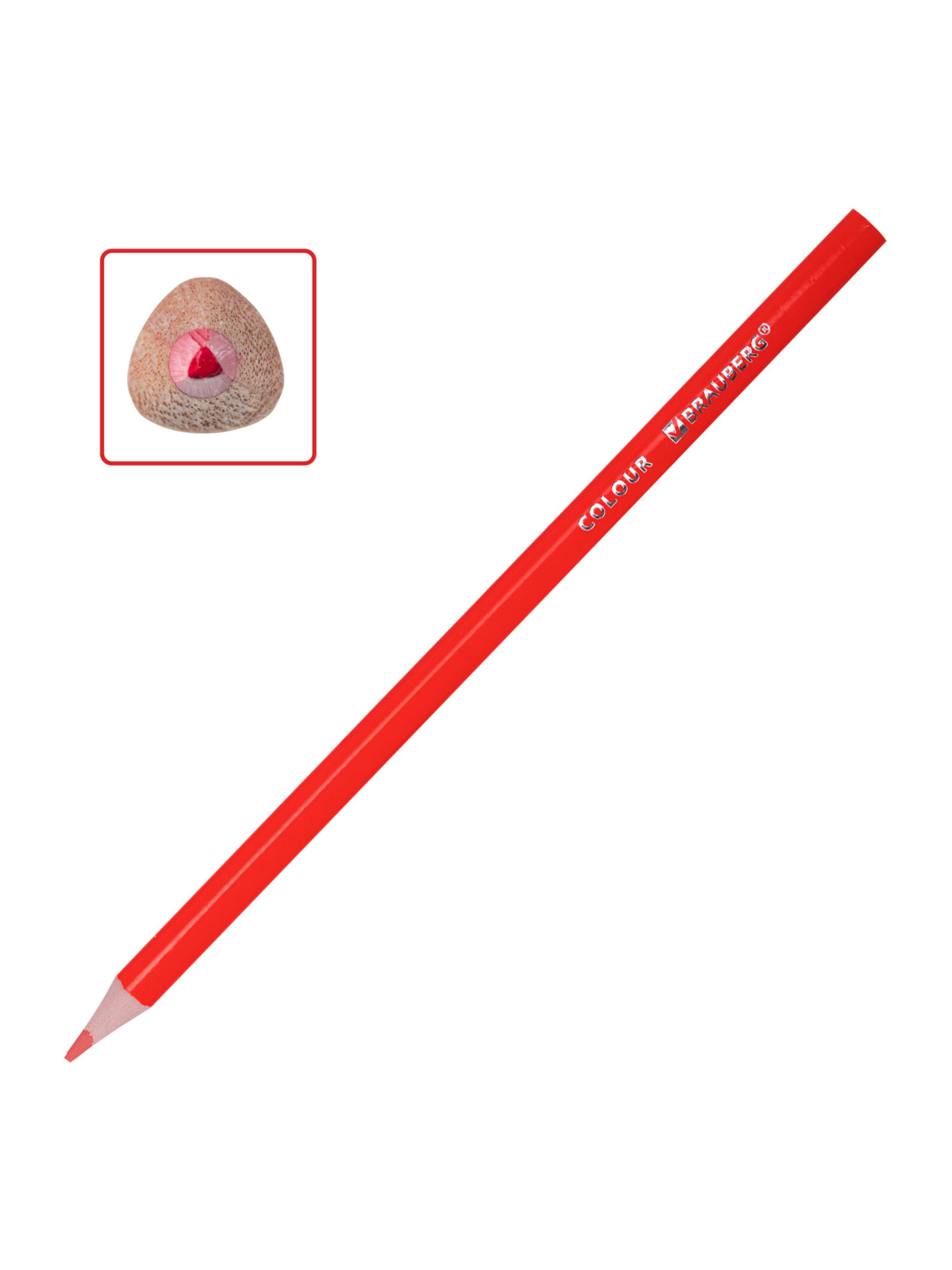 Карандаши цветные Brauberg 36 шт. - фото 10