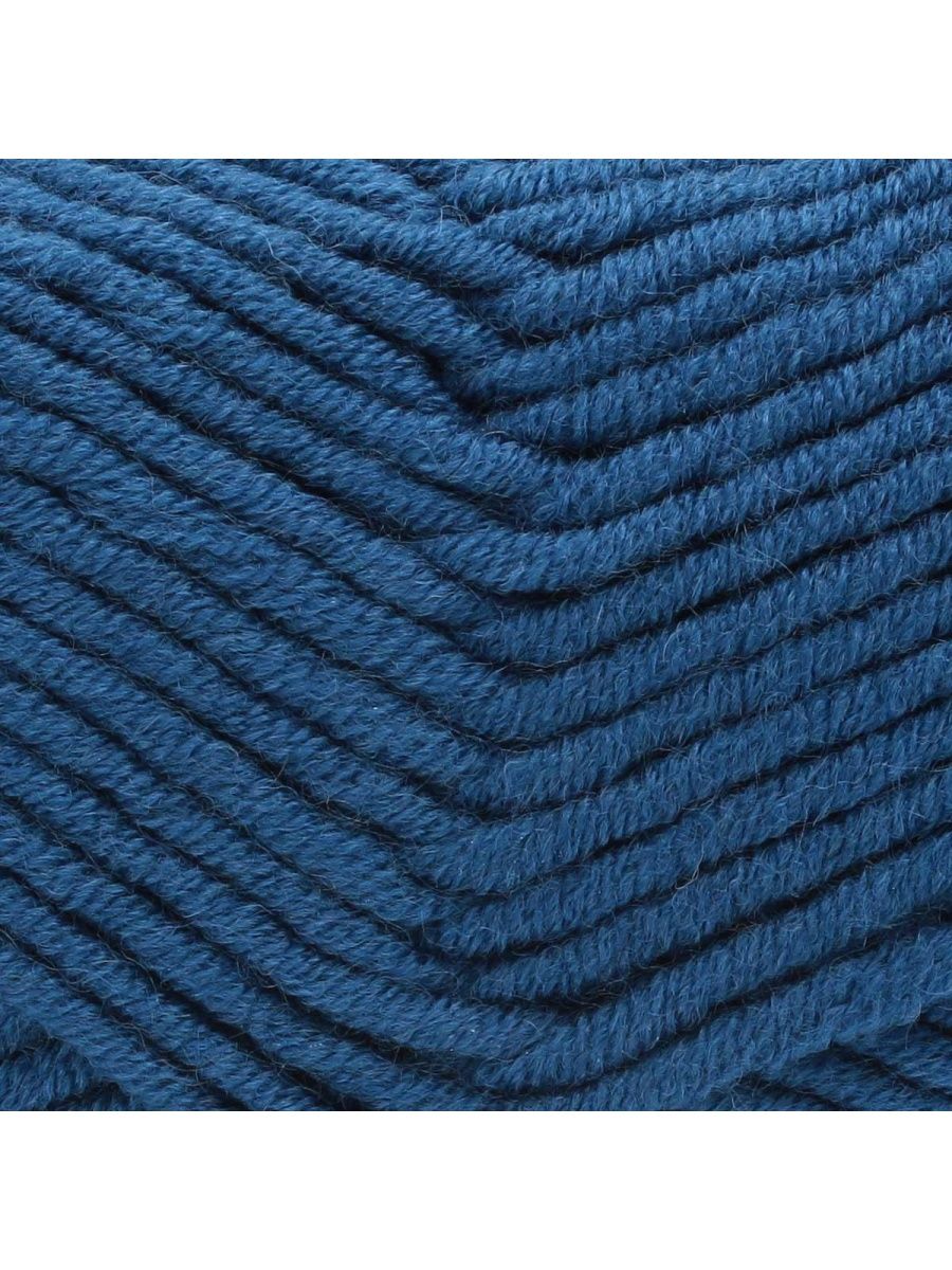 Пряжа YarnArt Merino Bulky мягкая с небольшим ворсом 100 г 100 м 551 василек 5 мотков - фото 7