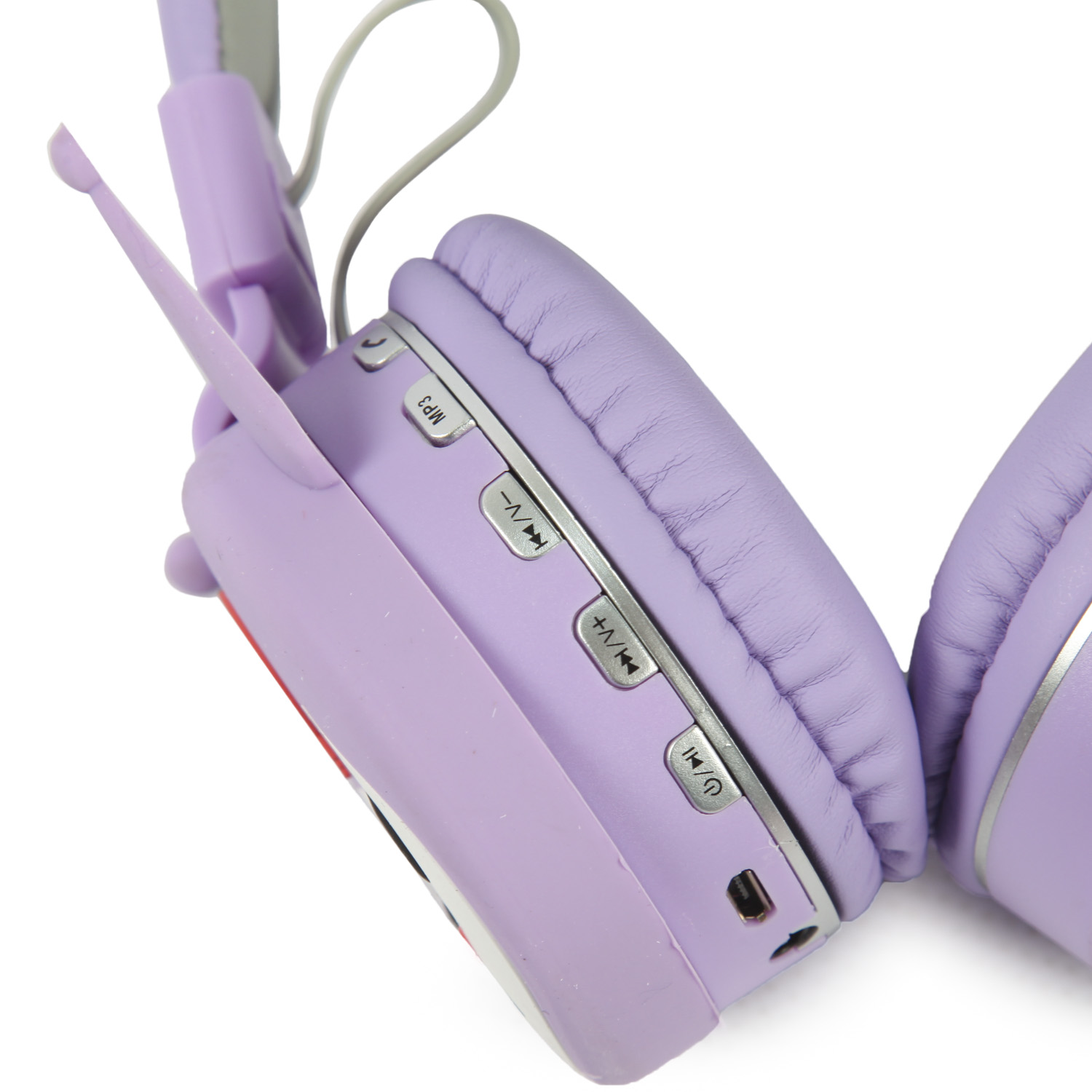 Наушники KUROMI Bluetooth Фиолетовый KME243016-1 - фото 4