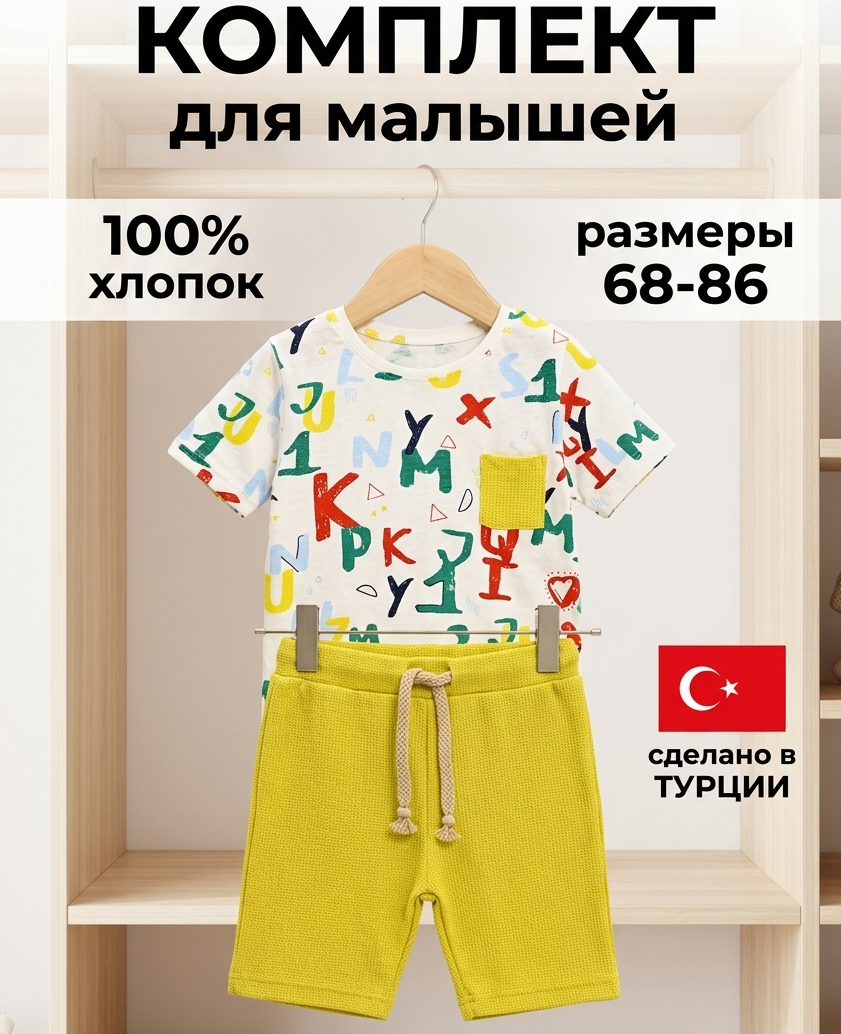 Футболка и шорты Deiko Baby LG7525 - фото 2