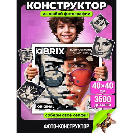 Конструктор QBRIX Фото-конструктор Original 3500 дет.