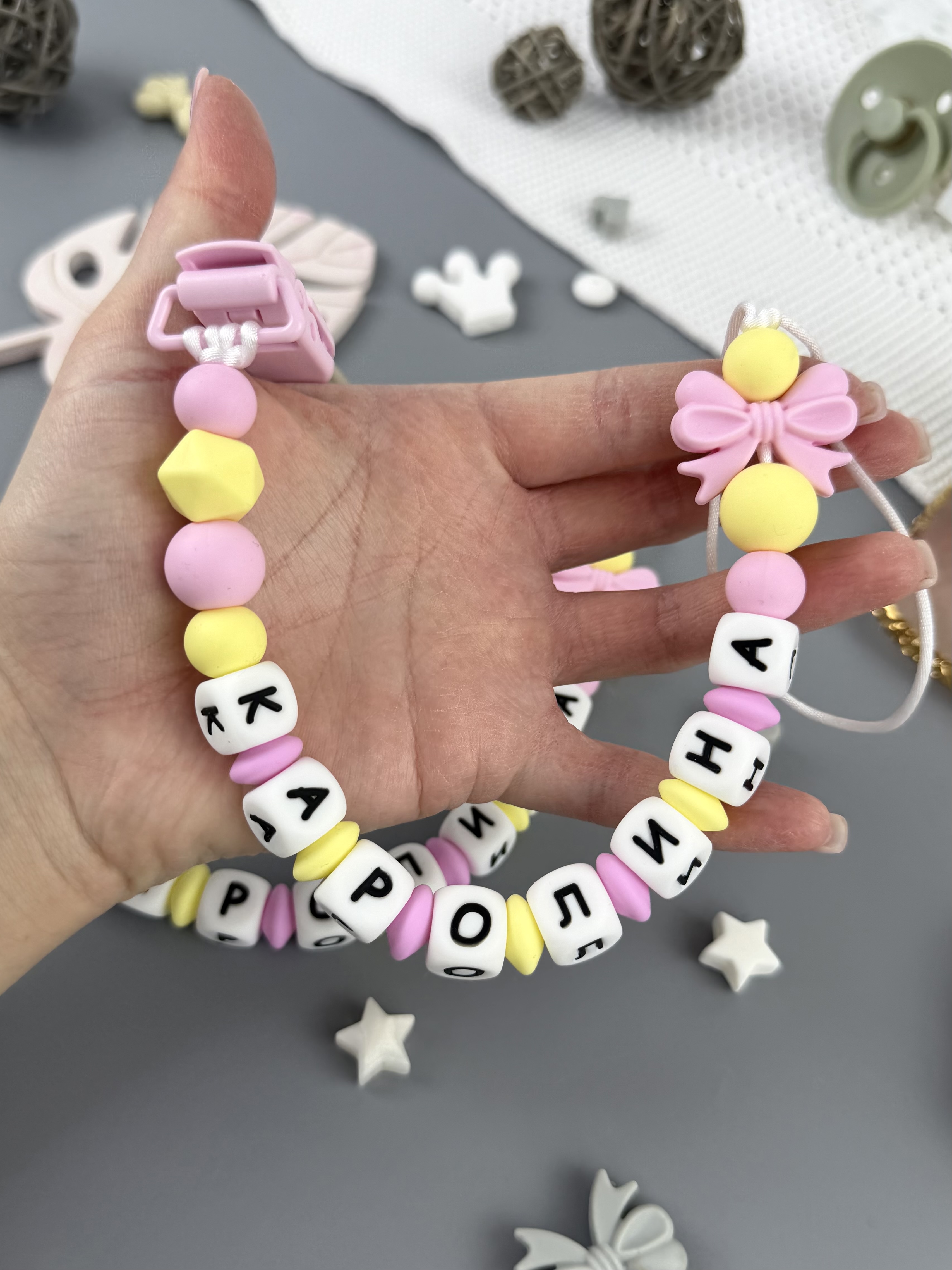 Клипса для пустышки BABY WOODS - фото 4