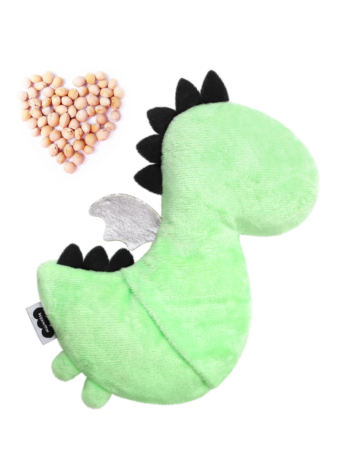 Игрушка-грелка Мякиши с вишнёвыми косточками РазоГрелка Дракон Стасик - фото 9