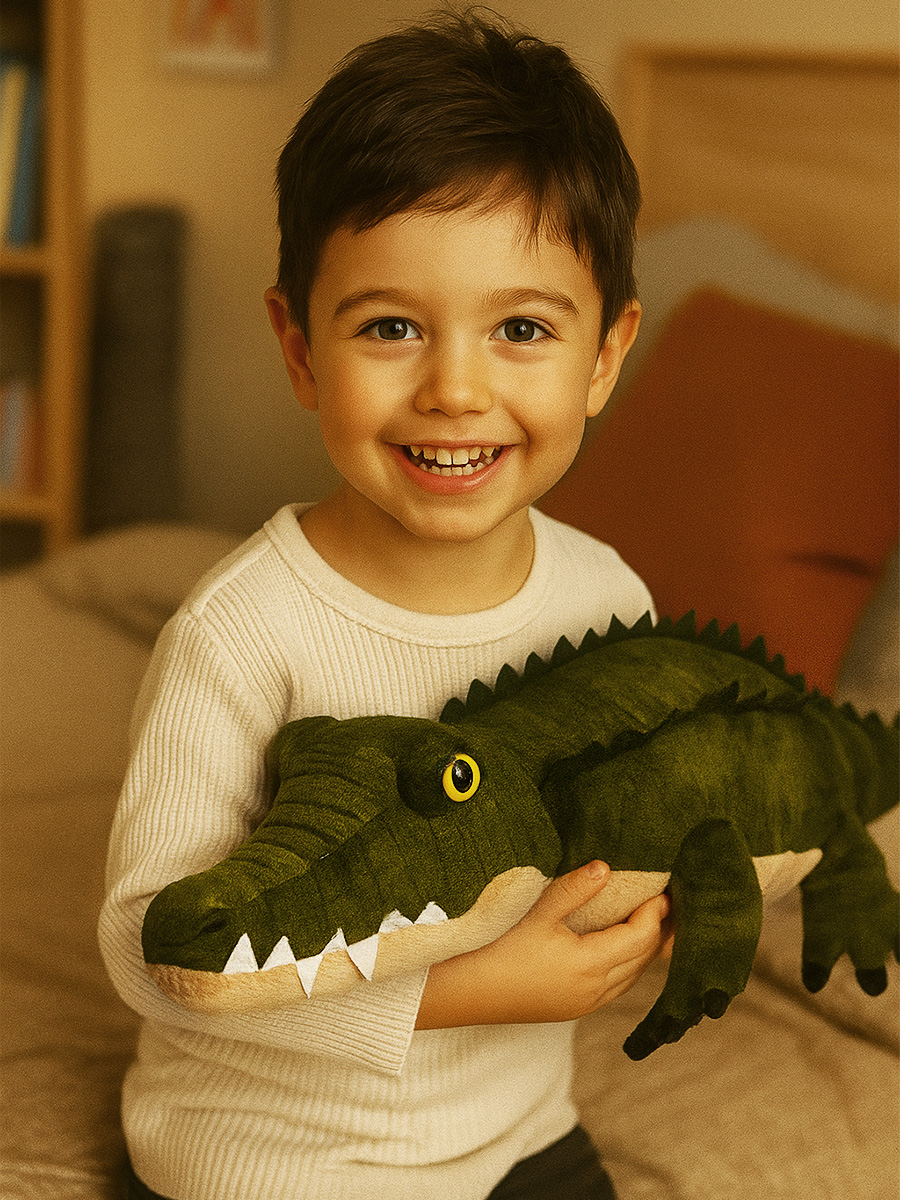Мягкая игрушка All About Nature крокодил - фото 1