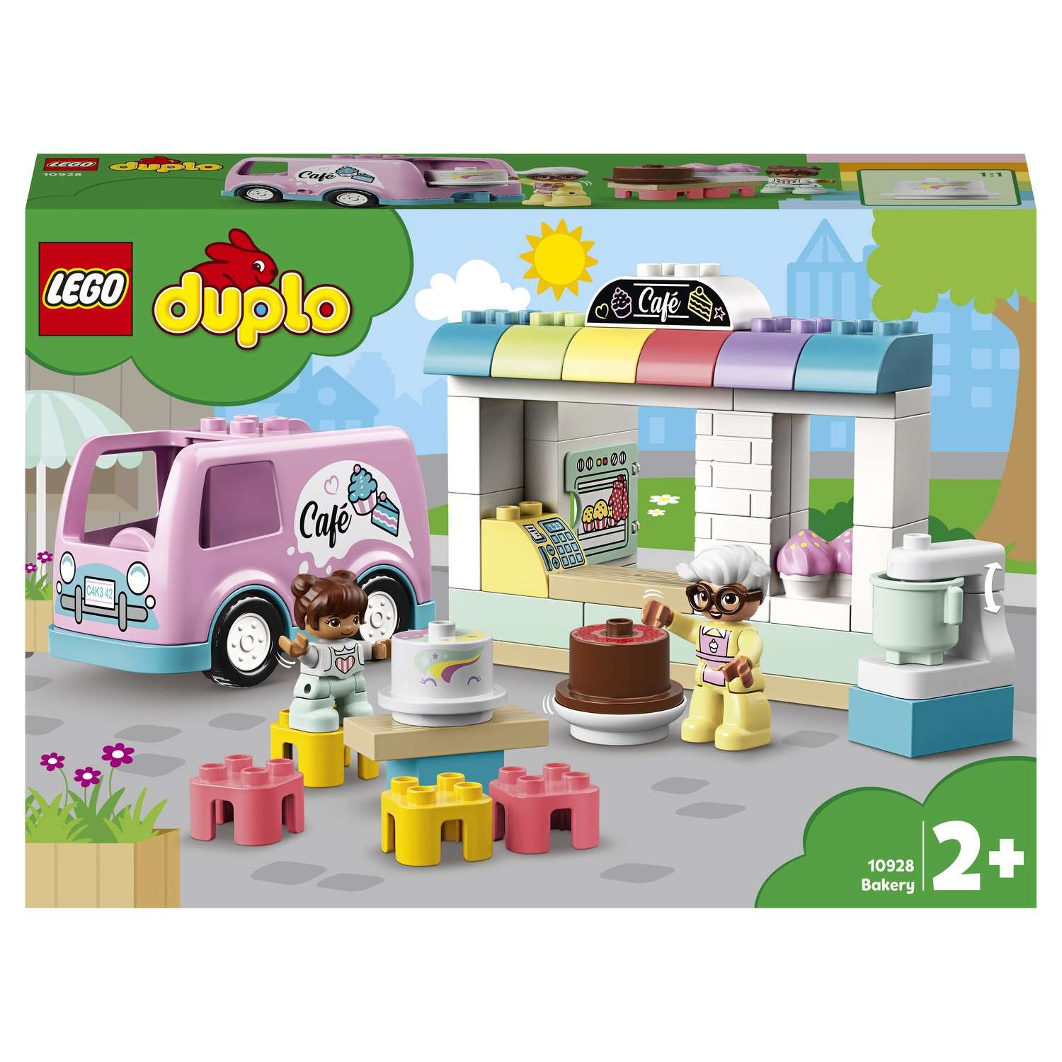 Конструктор LEGO DUPLO Town Пекарня блочный - фото 2