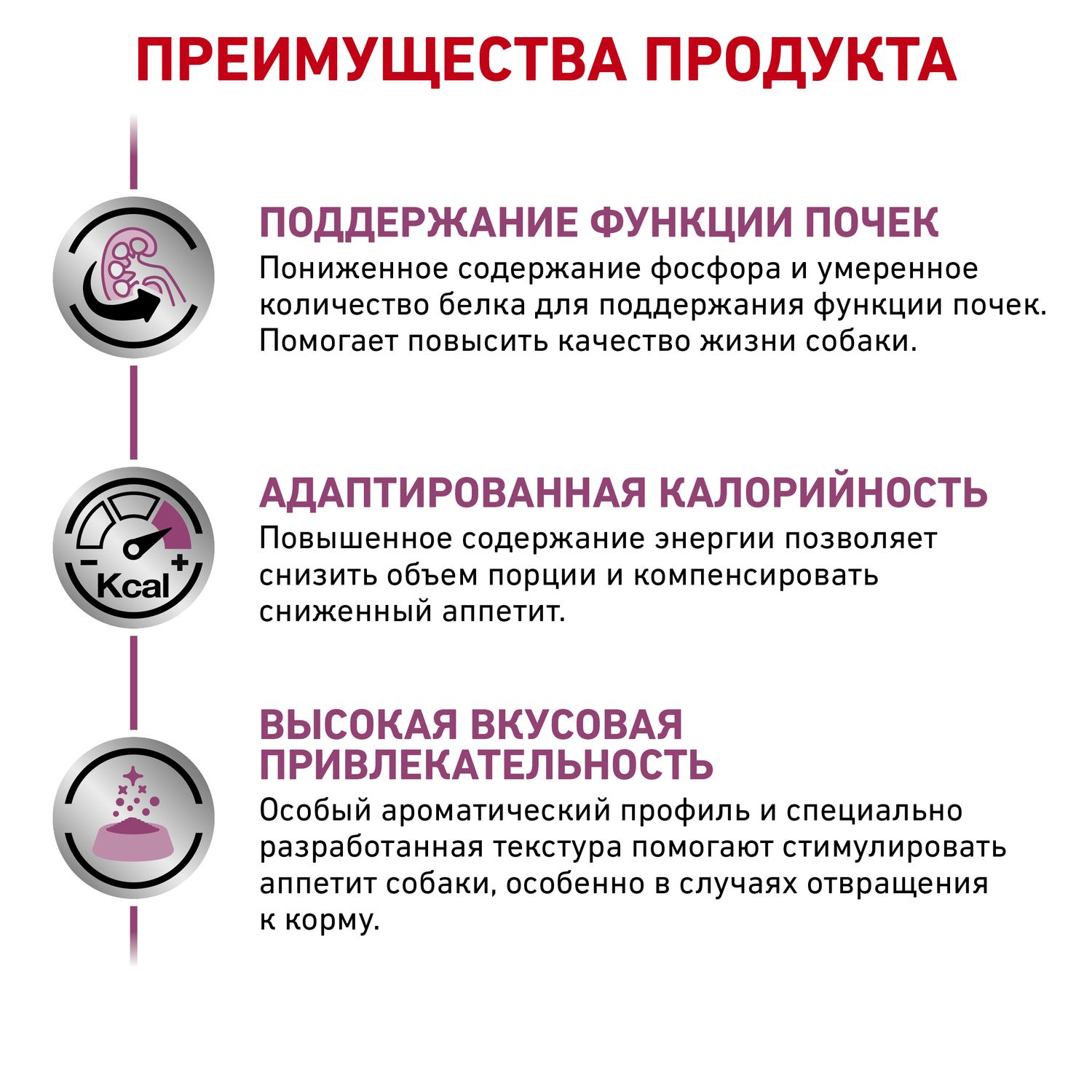 Корм для собак ROYAL CANIN Renal Small Dog с хронической почечной недостаточностью 3.5кг - фото 4