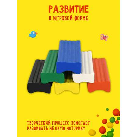 Картина из пластилина Каляка-Маляка Времена года