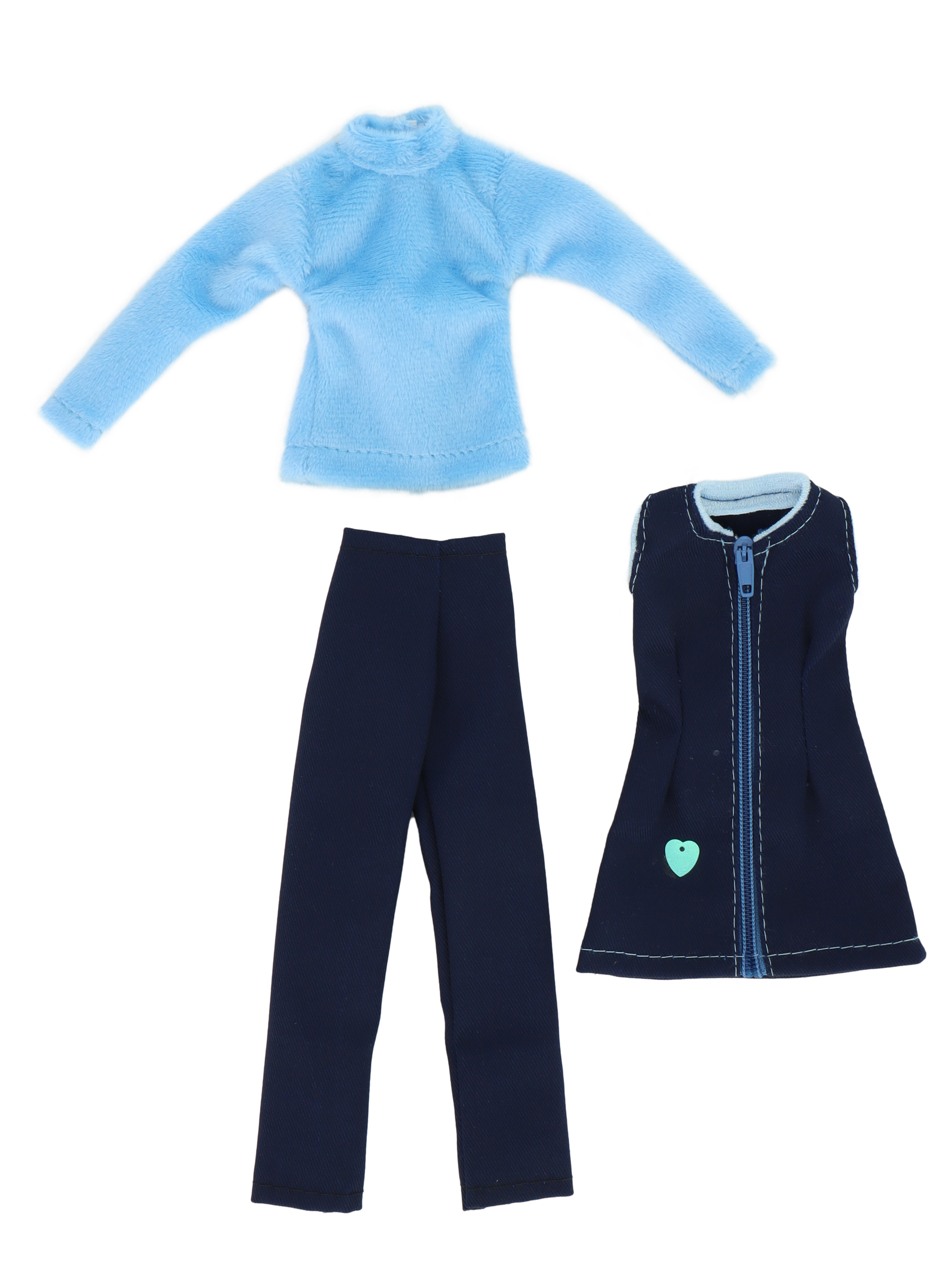 Одежда для кукол Модница 7777синий-голубой - фото 11