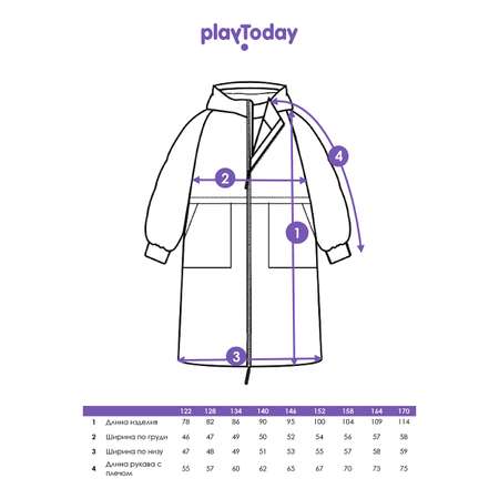 Пальто PlayToday