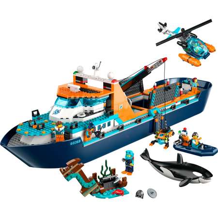 Конструктор LEGO City Arctic Explorer Ship блочный