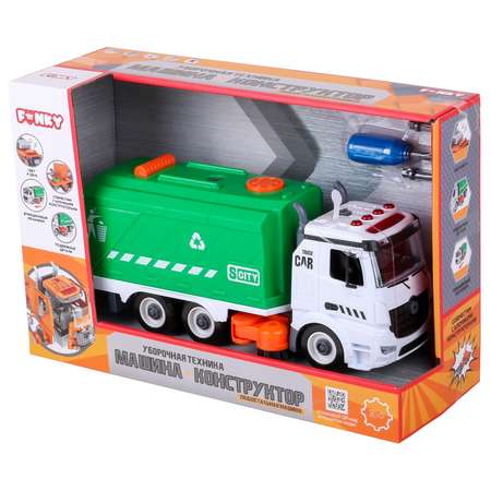 Конструктор Funky Toys Уборочная машина сборная игровая модель
