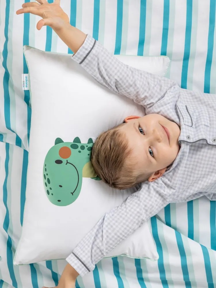 Подушка детская askona kids Dino (Дино) 40 x 60 см - фото 5