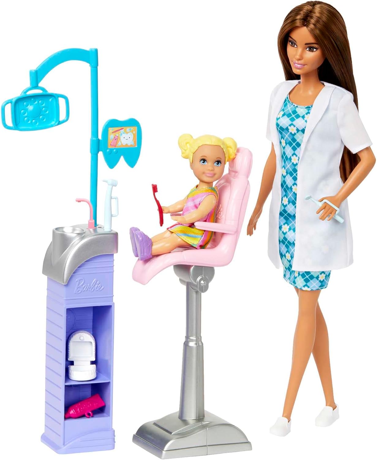 Кукла модельная Barbie Дантист HKT70 - фото 5