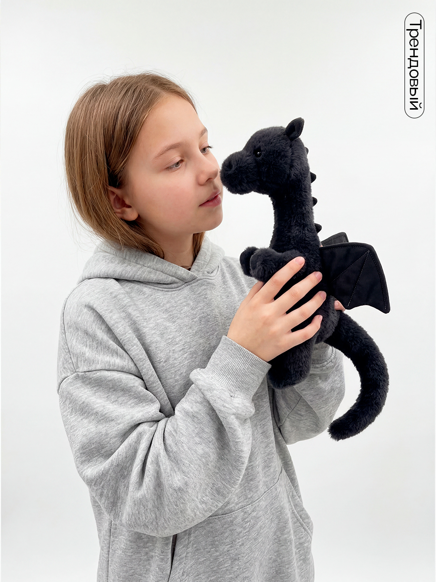 Мягкая игрушка Balori Дракон - фото 7