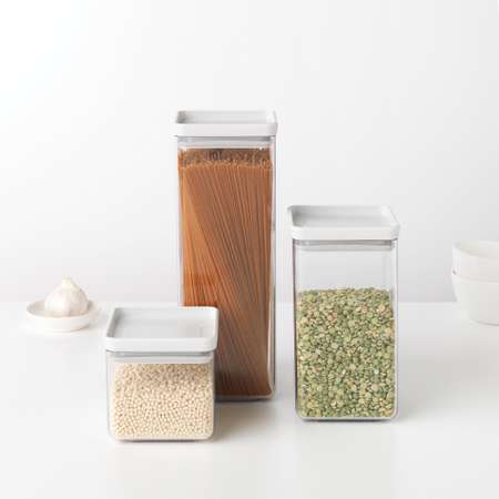 Контейнер Brabantia Tasty+ 2500мл светло-серый