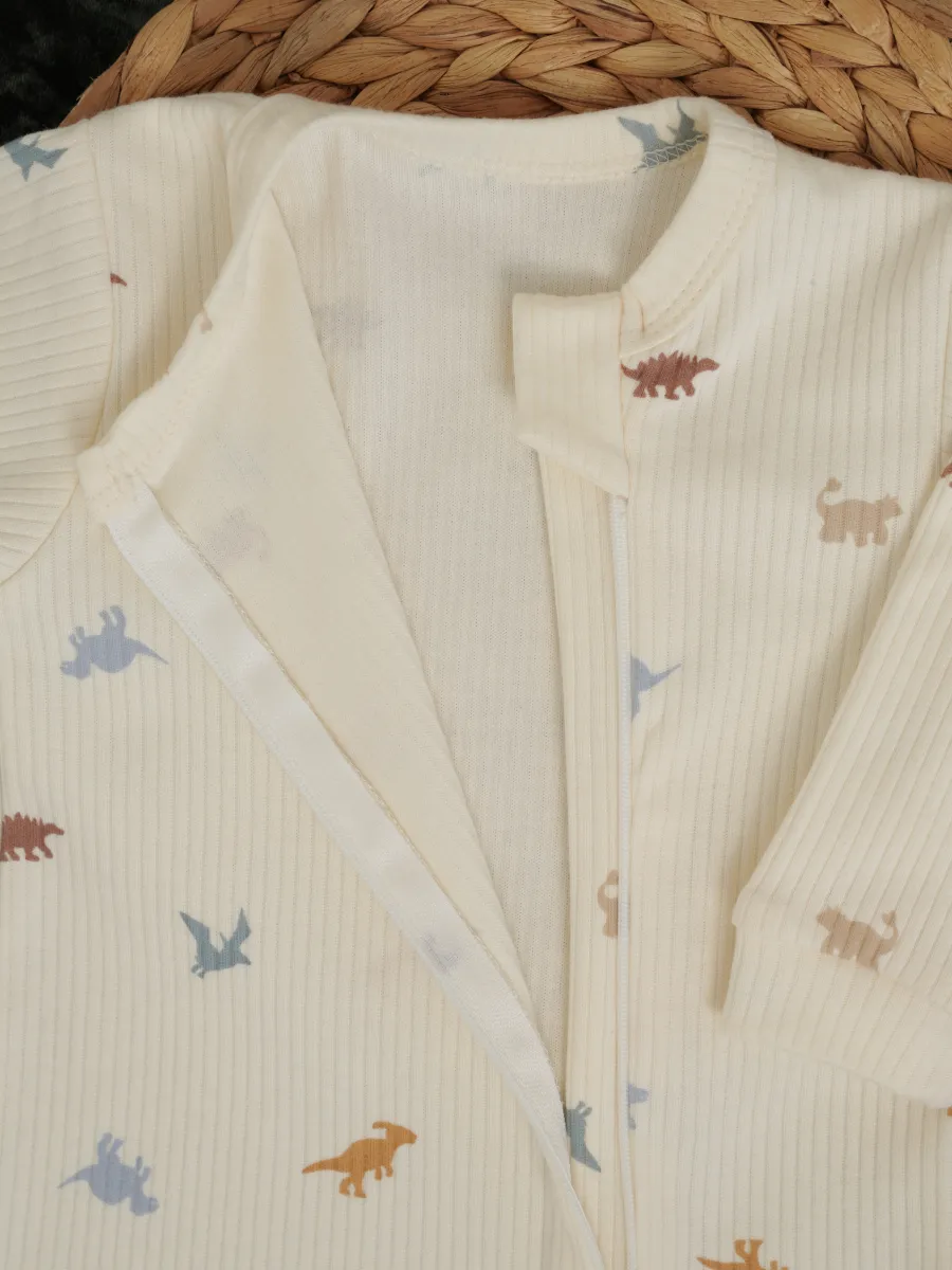 Комбинезон 3 шт Супер Пупс нбр/3пр/кмбнмол/полосатыединозавры - фото 16