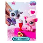 Игровой набор Littlest Pet Shop 2 фигурки Свинка и Козлик