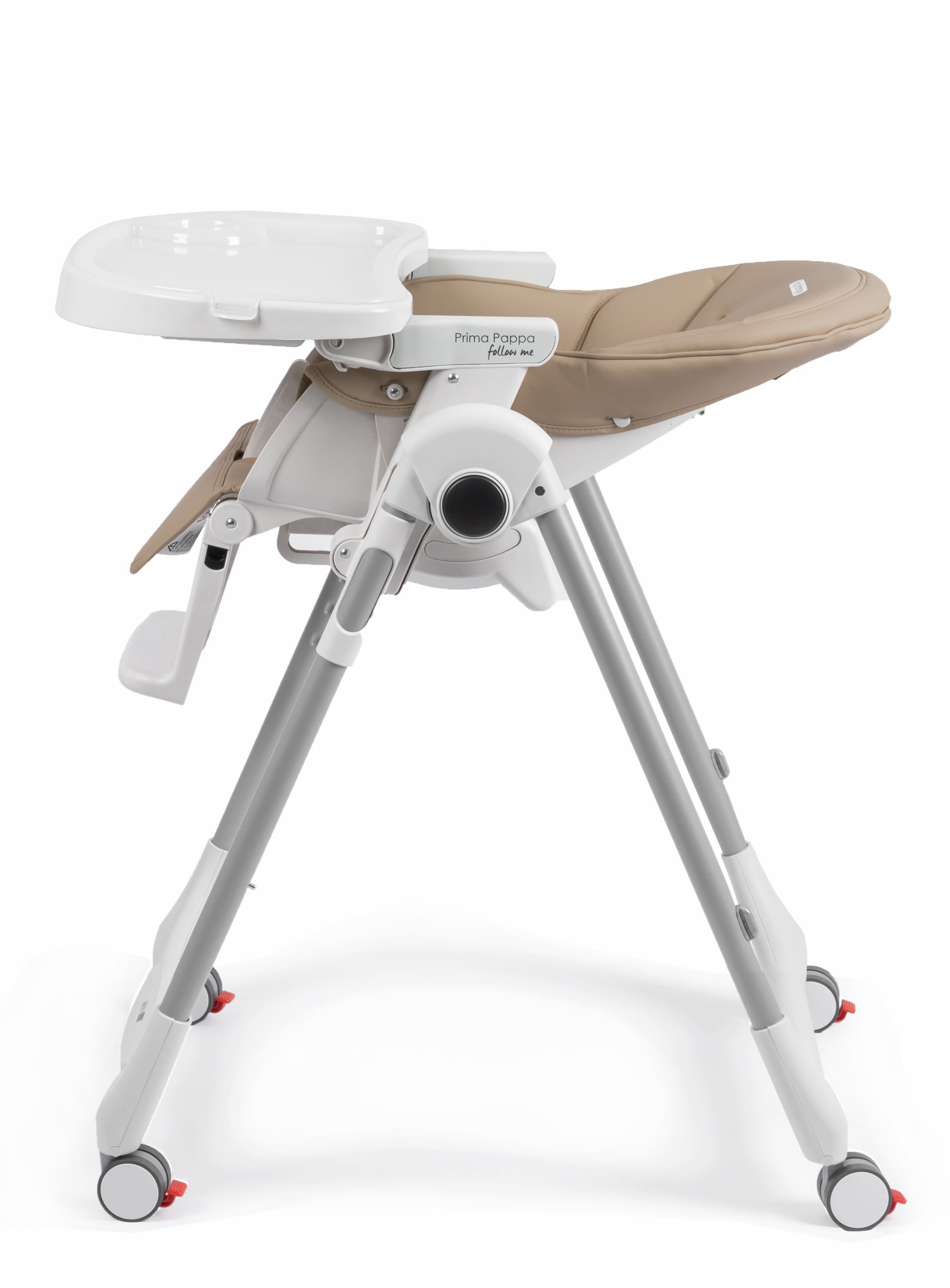 Стульчик для кормления Peg-Perego Prima Pappa Follow Me бежевый - фото 6