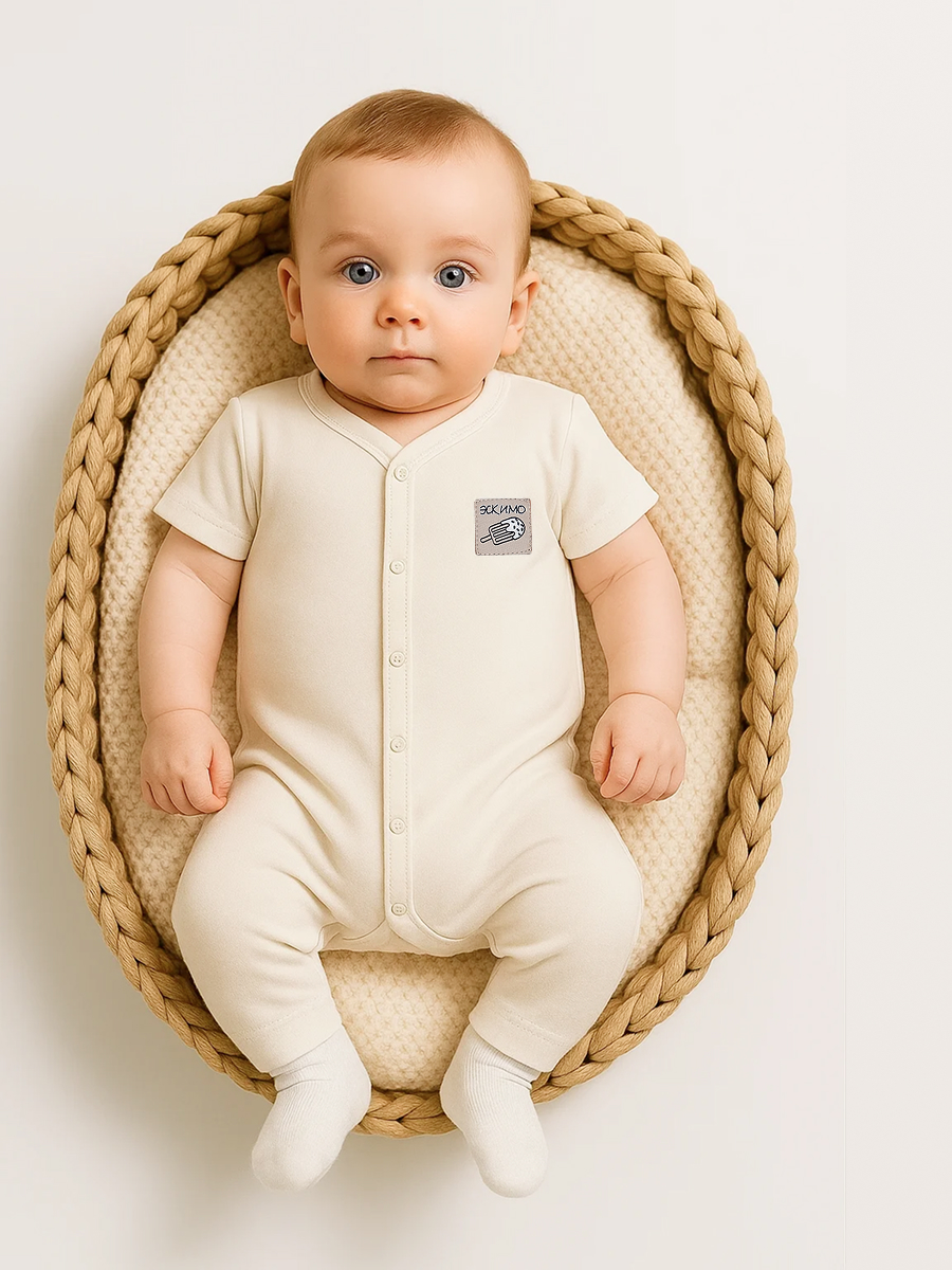 Комбинезон Эскимо 2-4245белый - фото 1