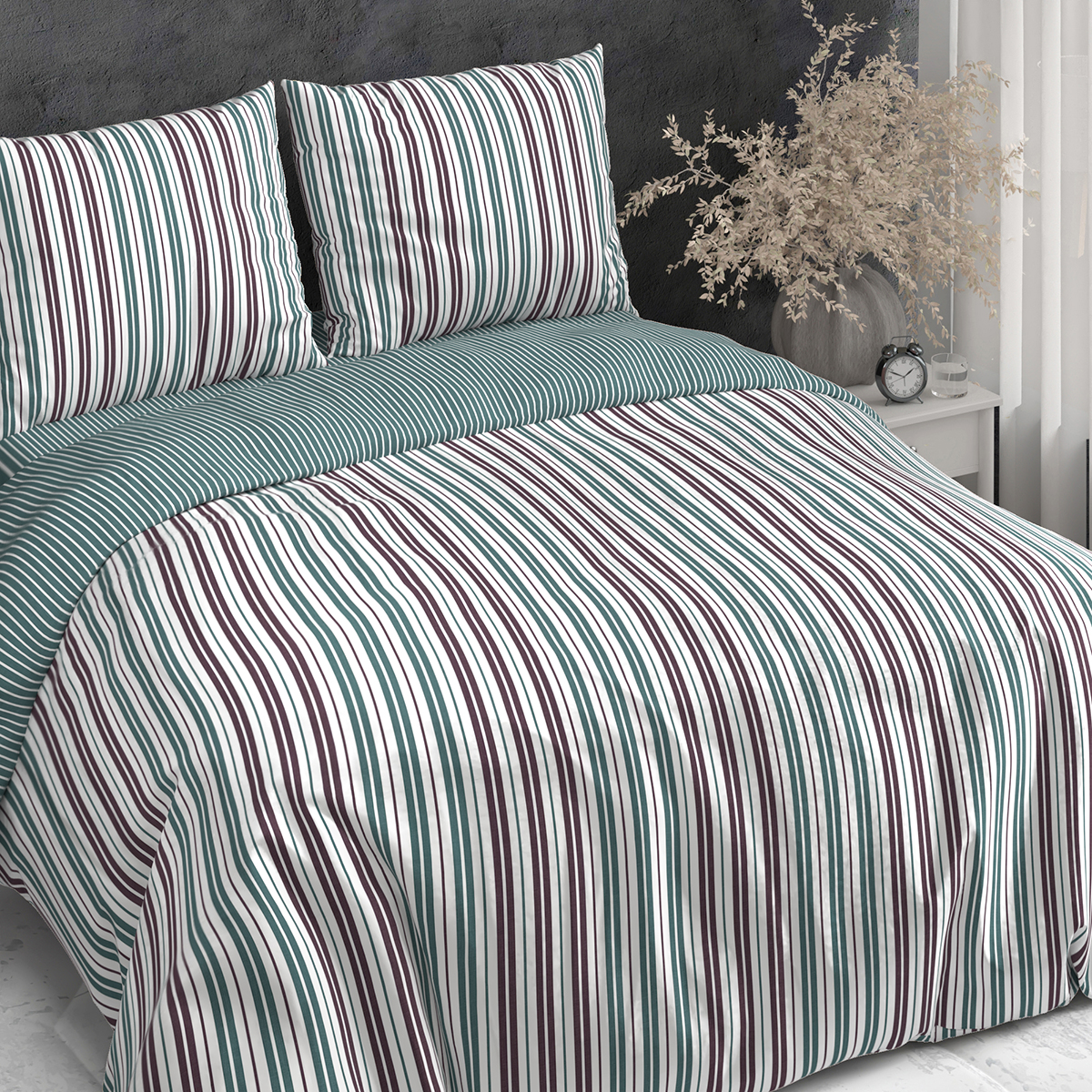 Комплект постельного белья BRAVO Line двуспальный 4 предм. - фото 15