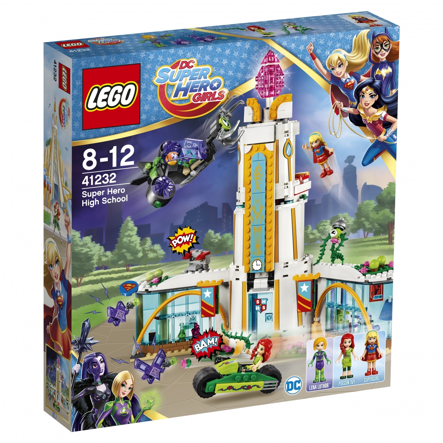 Конструктор LEGO DC Super Heroes Girls Школа супергероев блочный - фото 2