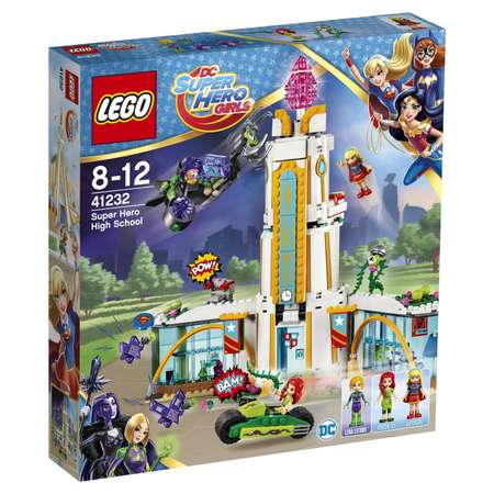 Конструктор LEGO DC Super Heroes Girls Школа супергероев блочный