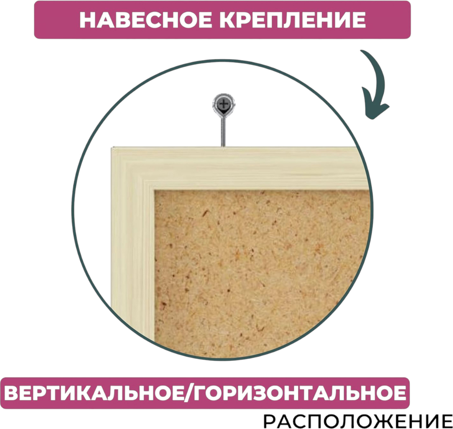 Пробковая доска Attache - фото 6