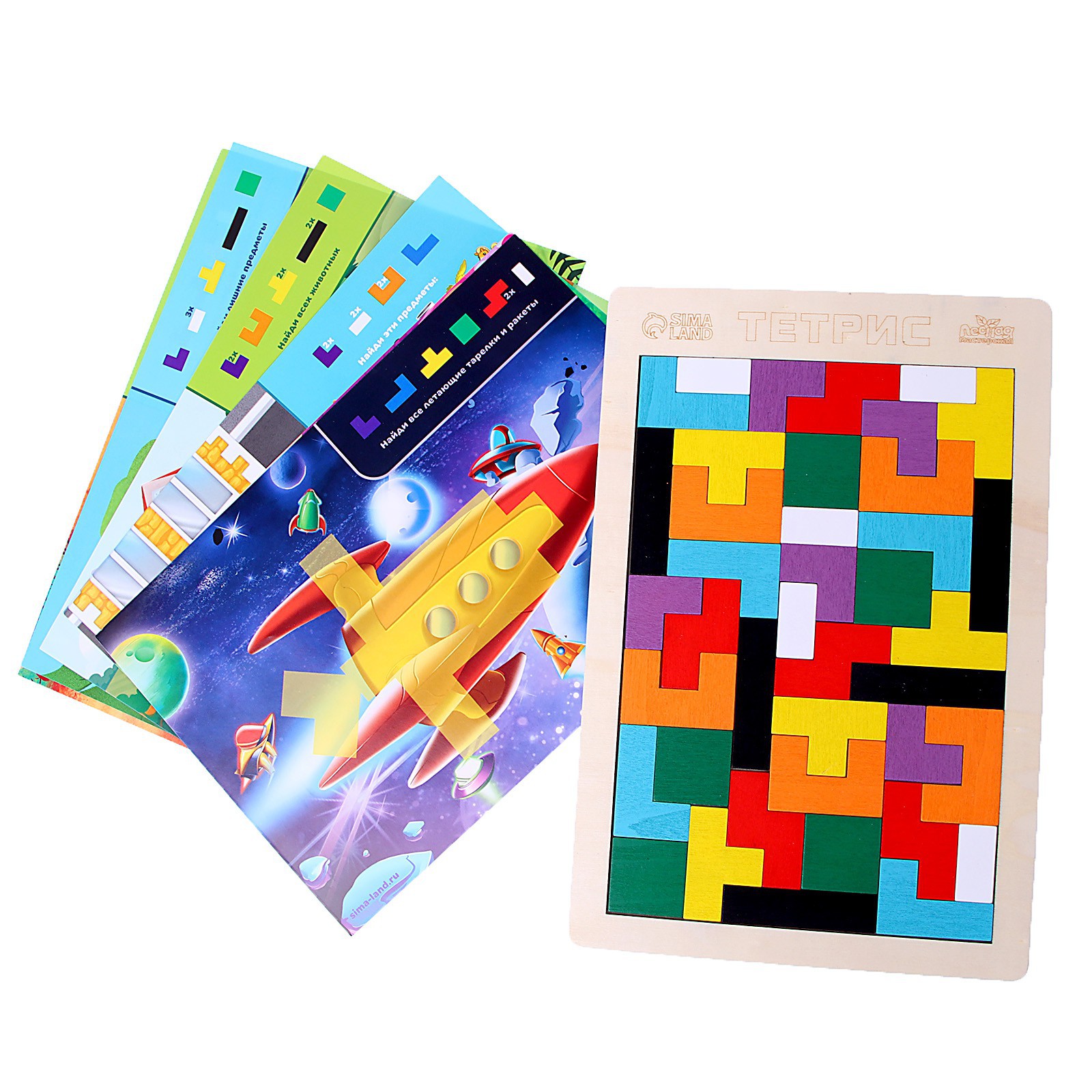 Настольная игра Лесная мастерская Тетрис - фото 2